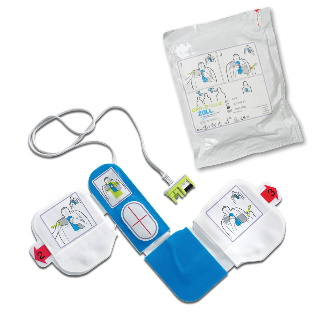 Zoll AED Plus: CPR-D-Padz®.