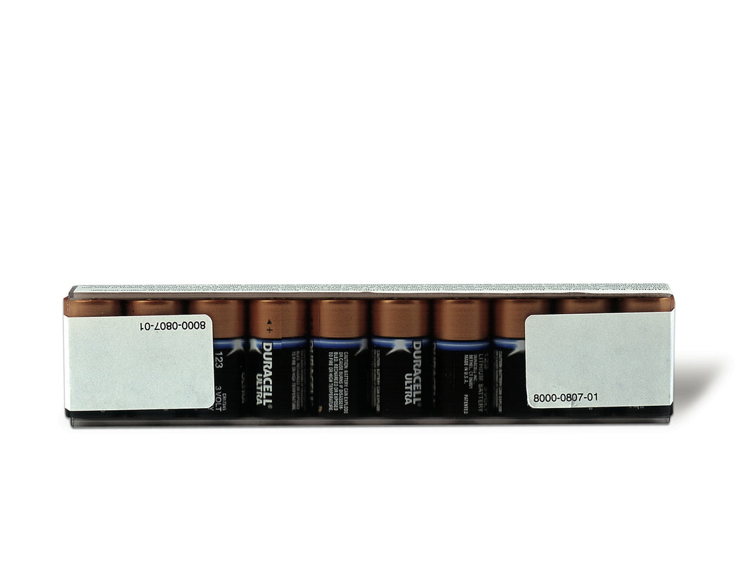 Zoll AED Plus: Type 123 Lithium Batteries x 10